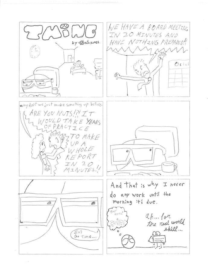 Thing 21, a comic by Kevin Kunes